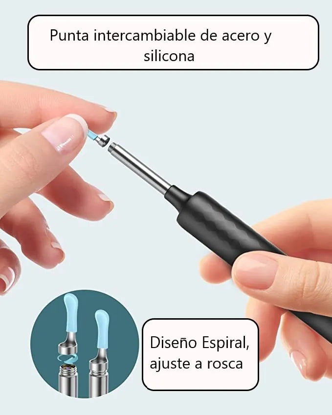 Limpiador de Oídos con Cámara HD